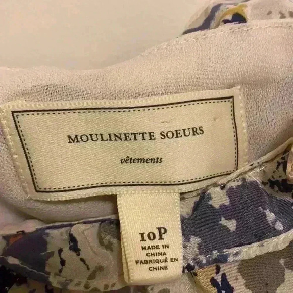 Anthropologie Moulinette Soeurs Silk Maxi Dress - Picture 10 of 13